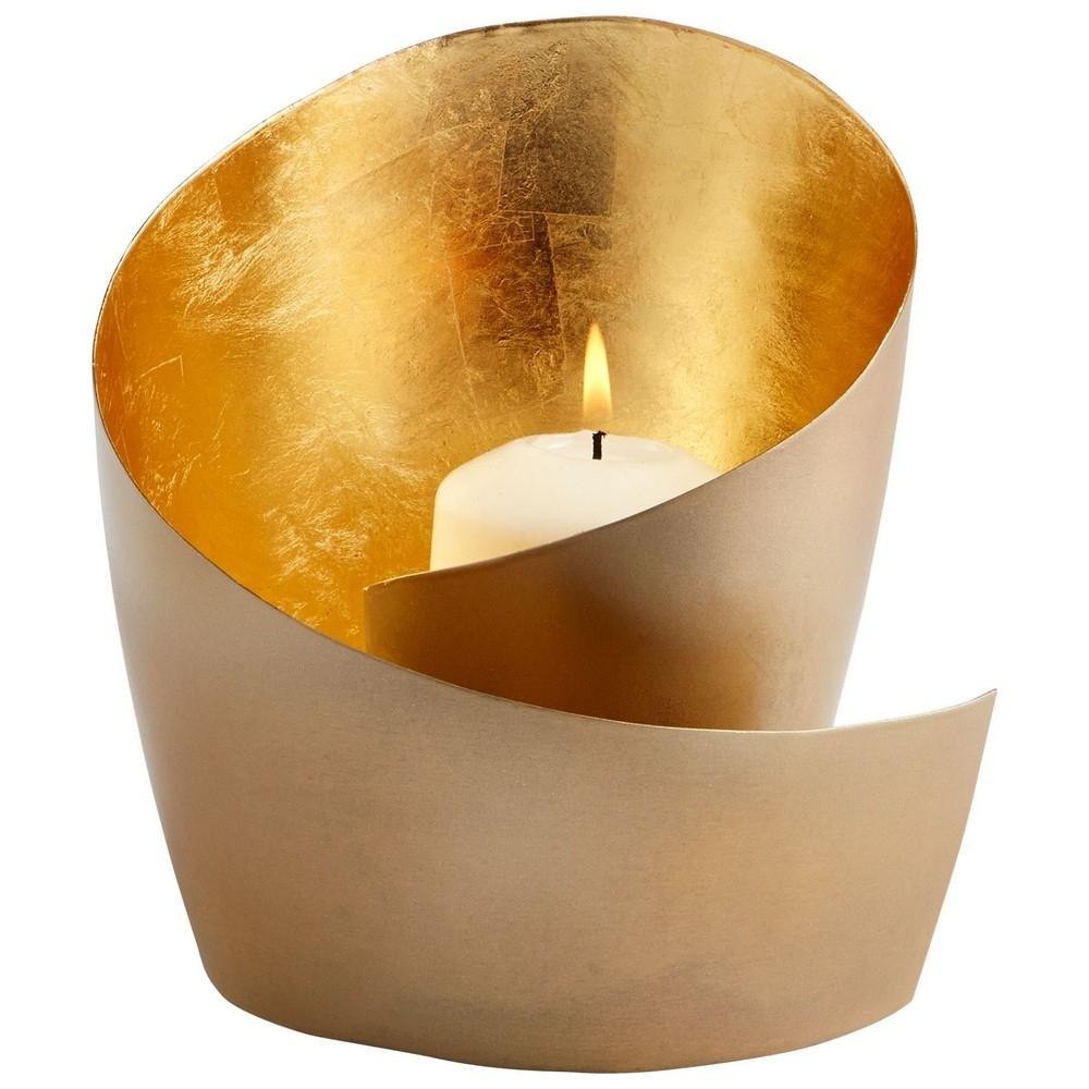 6.25 Inch Candleholder-Brass Finish - Decor - Candle Holder - 182-BEL-2030407 -