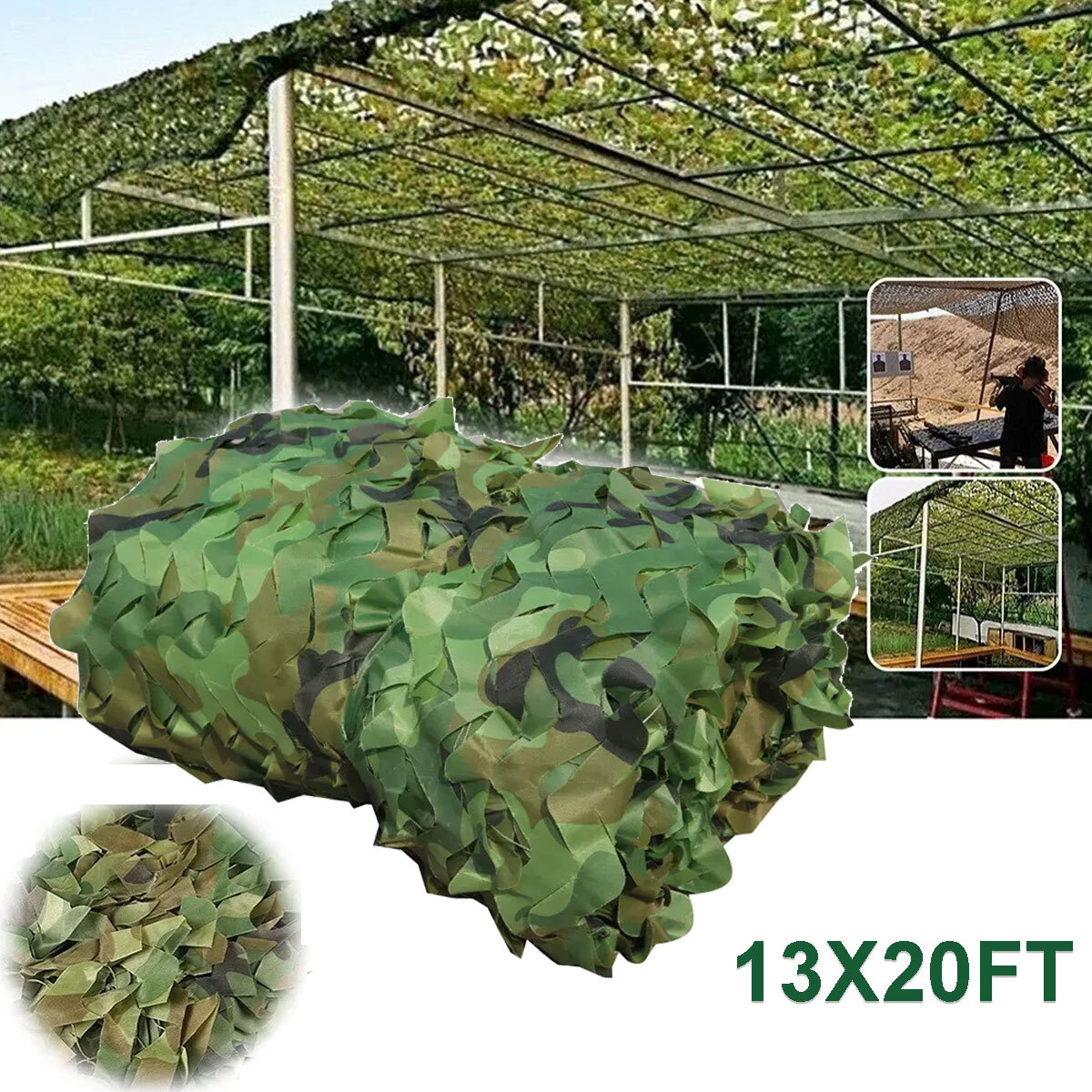 Hunting Military Camouflage Nets Army Camo Netting Shade Camping Sun Shelter