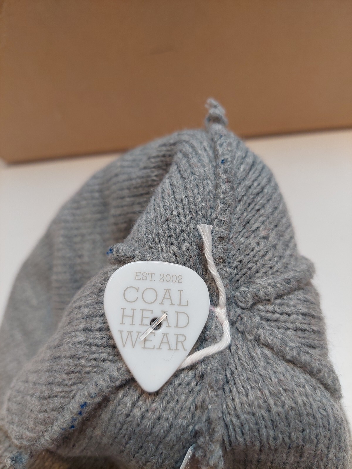 Coal Headwear - The Winters Grey Colour Adults Beanie Hat - Made in USA RRP $50