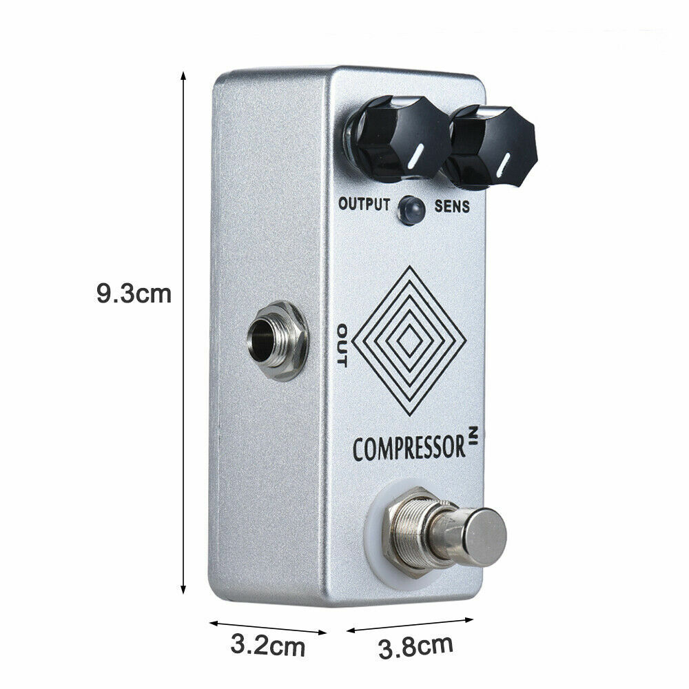 Mosky Guitar Effect Pedal Chorus/Compressor/Reverb/Delay/Overdrive/Distortion