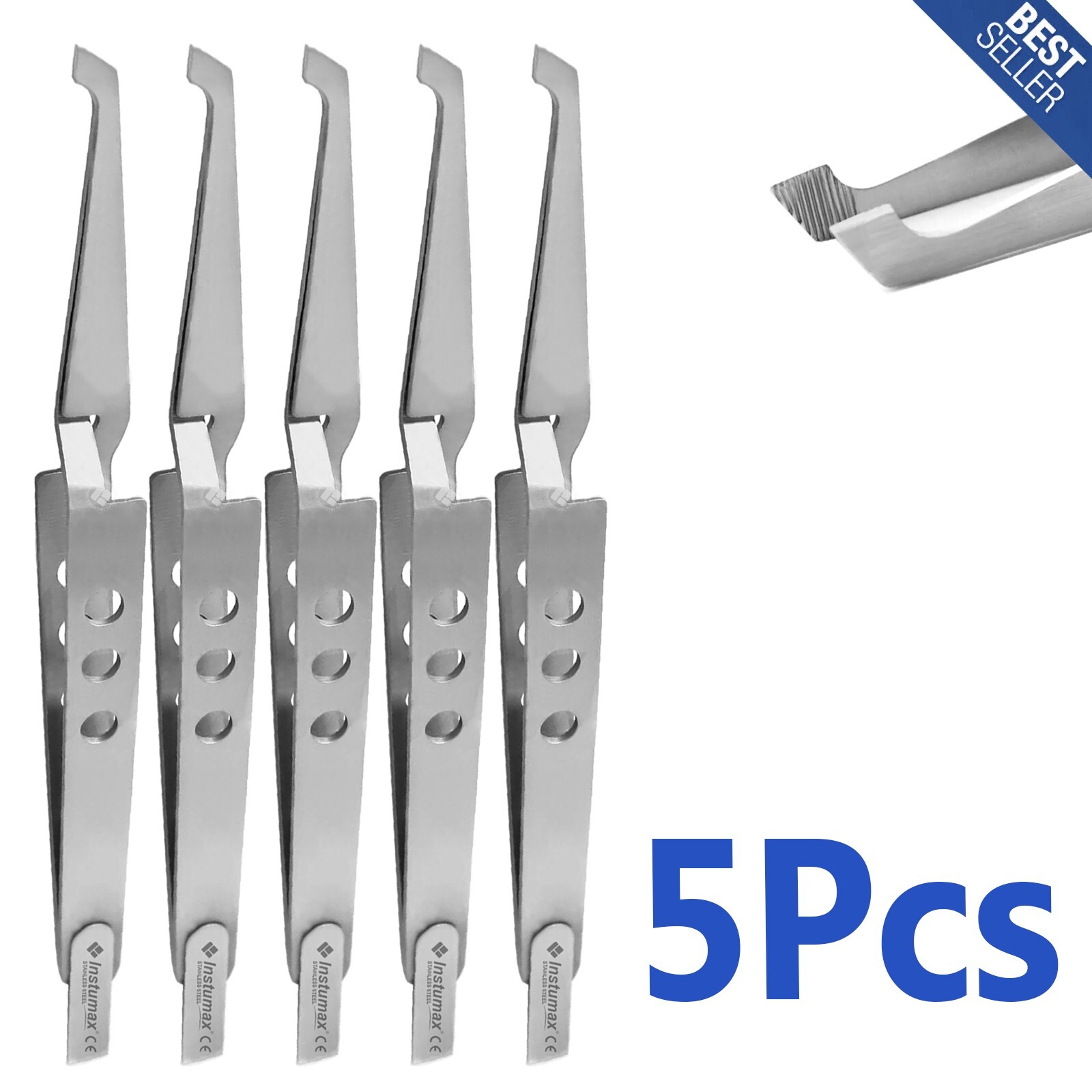 Orthodontic Reverse Action Tweezers Dental Bracket Holding Removing Forceps