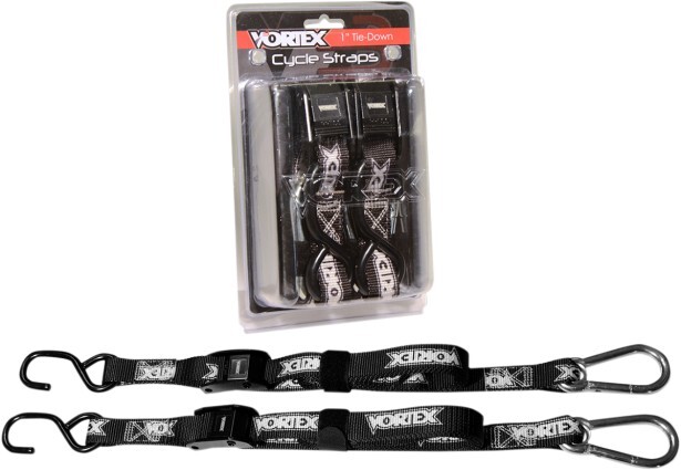 Vortex TD111 1" Black Tie Downs