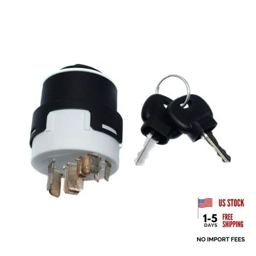 701-80184 701-45500 701/80184 701/45500 Ignition Switch 9 Pins 2 Keys for JCB