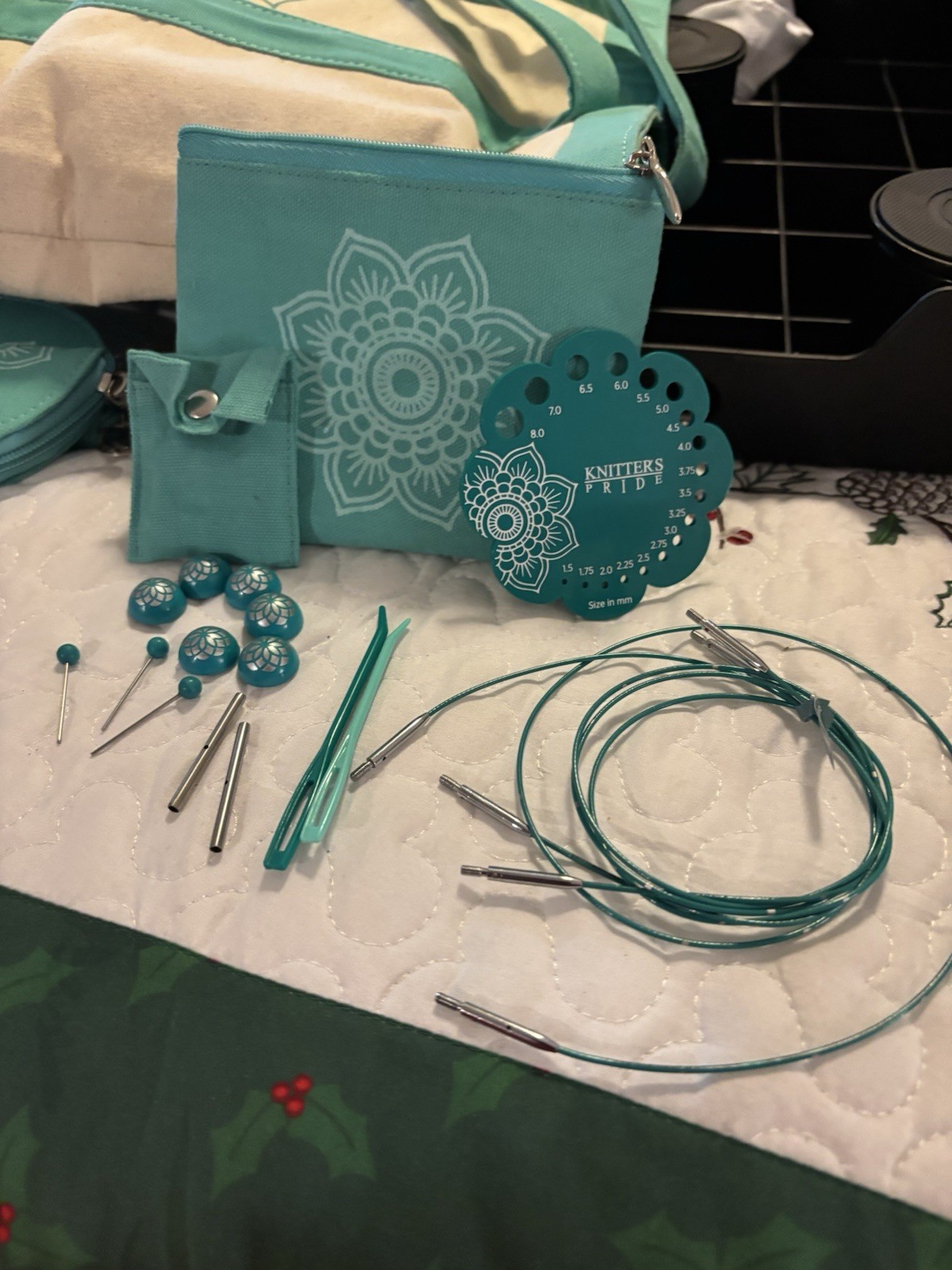 Knitters Pride Mindful Bag and Needle Set FULLY LOADED