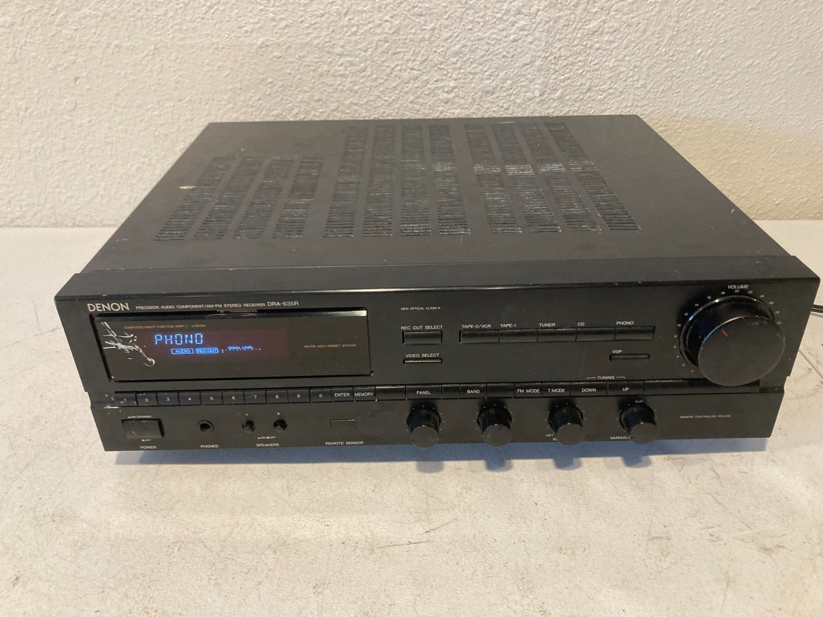 Denon DRA-635R Precision Audio Component AM FM Stereo Receiver