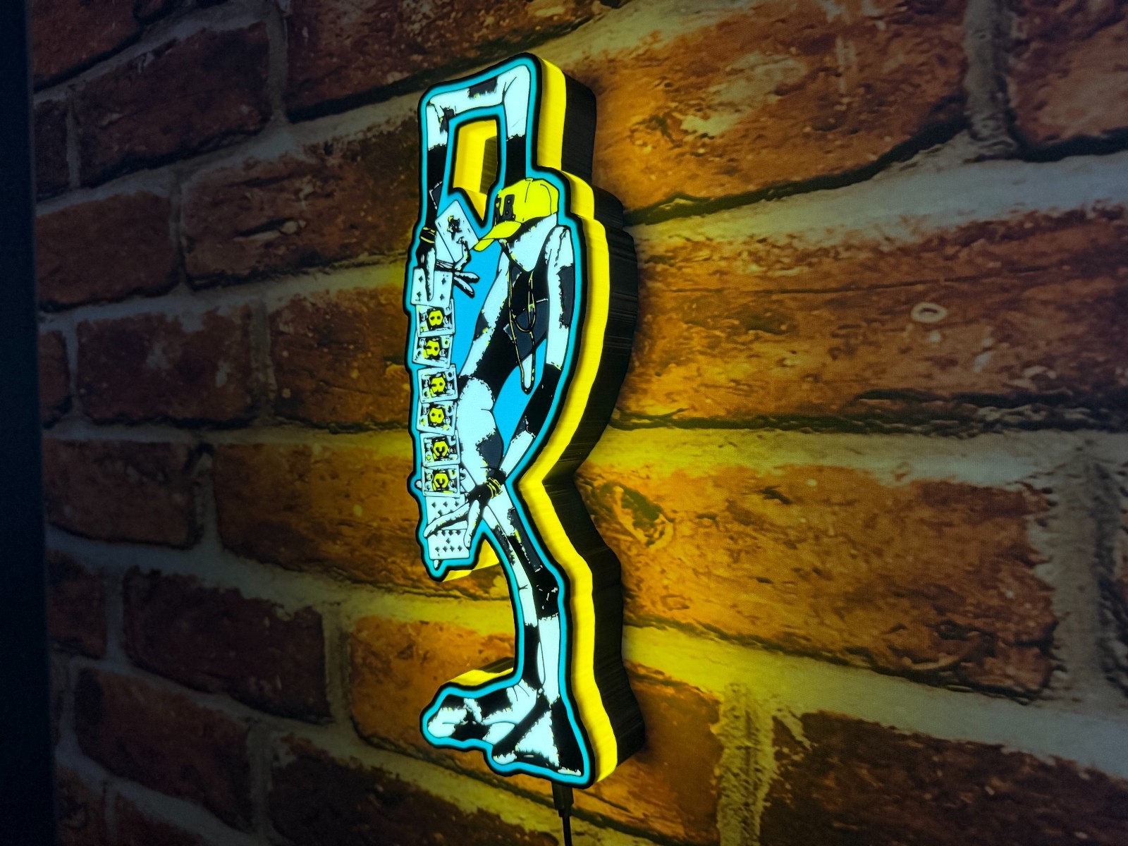 Ray Barbee Ragdoll | 3D Printed LED Light Box | Skateboard Night Light
