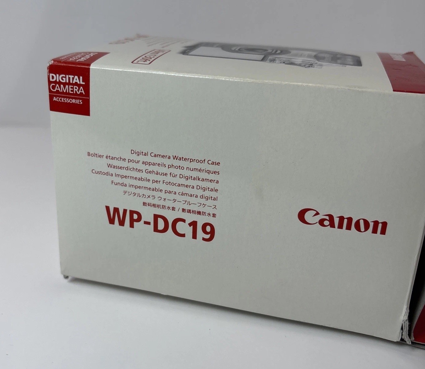 Canon WP-DC19 Digital Camera Waterproof Case For Powershot SD950IS - dated 2007