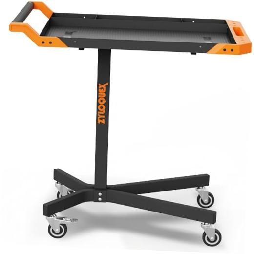Adjustable Work Bench,Work Benches for Garage,Tool Cart On Wheels,Mobile