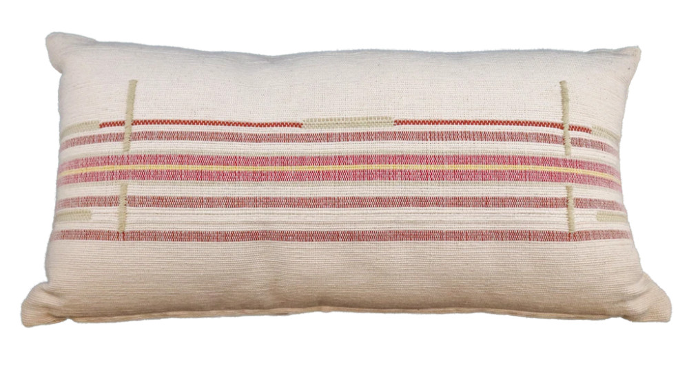 SEMA HANDWOVEN NAGA TOURMALINE 12" X 24"  PILLOW COVER   NEW