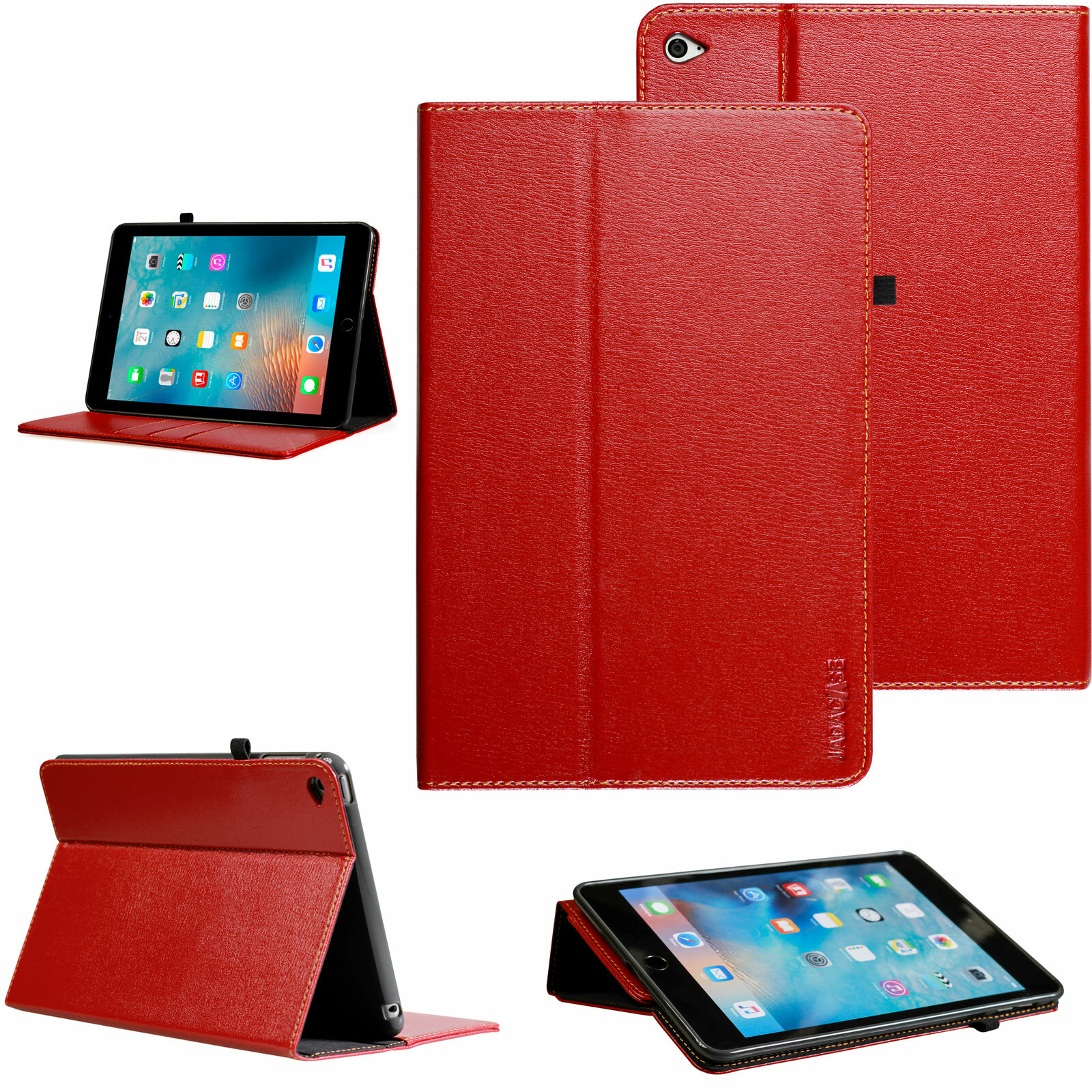Premium Leather Protective Case Apple iPad 6 (9.7") Year 2017-2019 Tablet Bag Cover
