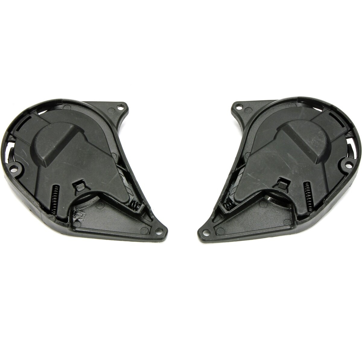 CKX Black Shield Ratchet Plates for Mission AMS Snow Helmets - 512428#
