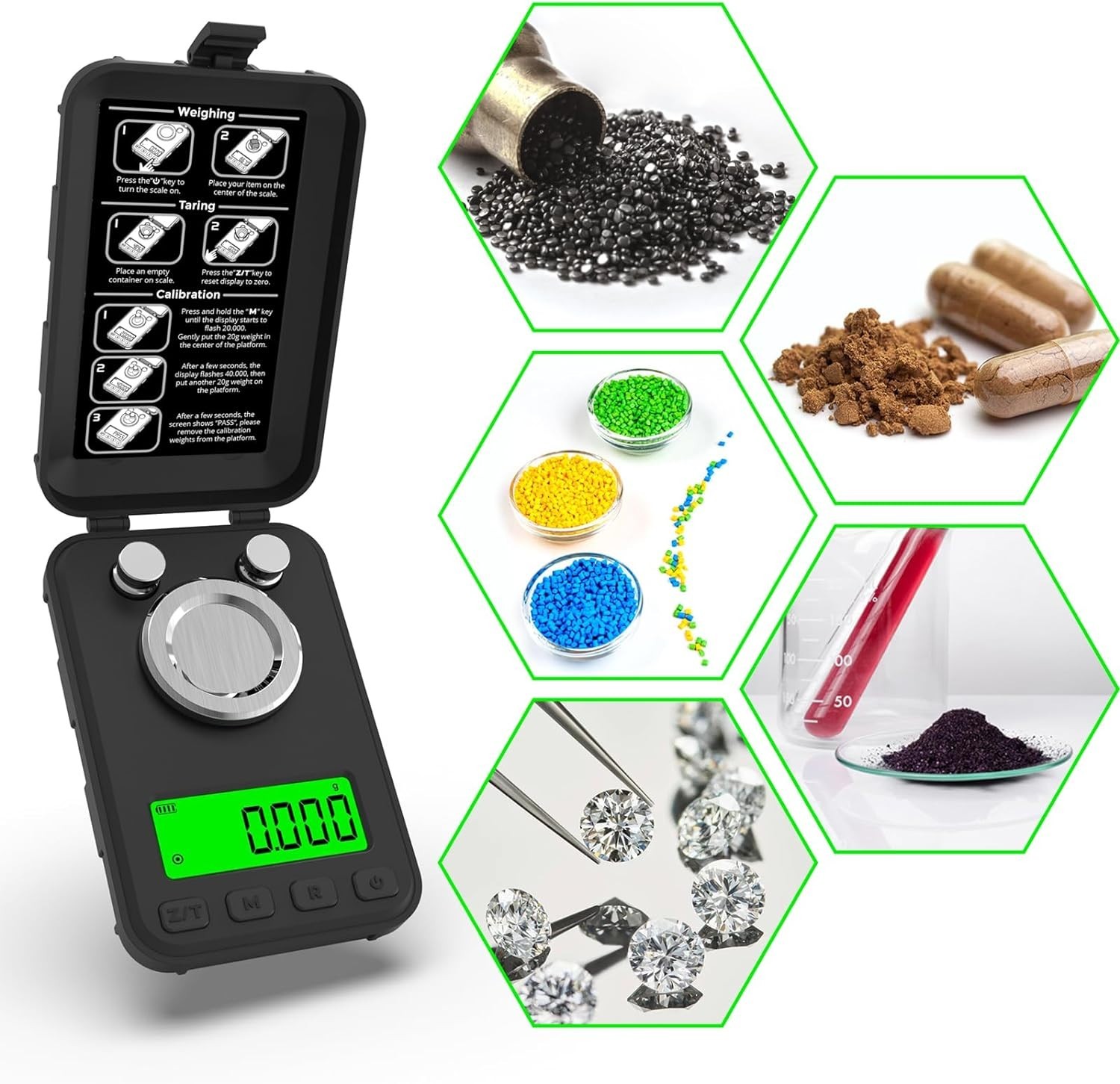 Precision Reloading Scale with Powder Trickler$