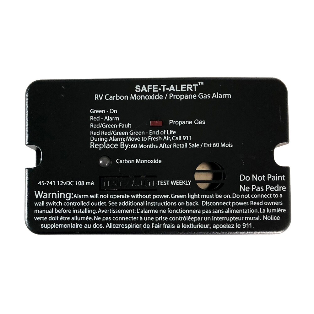 SAFE-T-ALERT 45-741 45-SERIES COMBO CARBON MONOXIDE PROPANE ALARM SURFACE MOUNT
