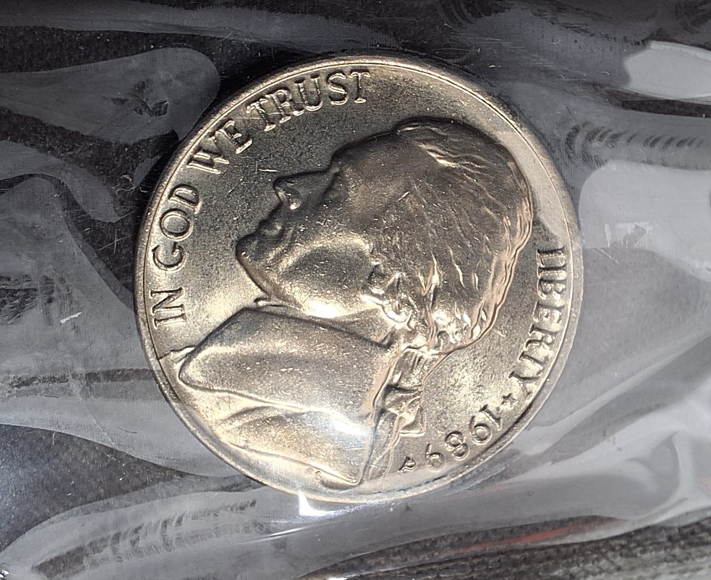 1989 Uncirculated Coin Set, Packaging ERROR, Missing "P" Cent, Sealed