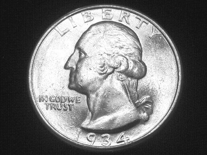 1934-D Washington Quarter --- Choice Uncirculated