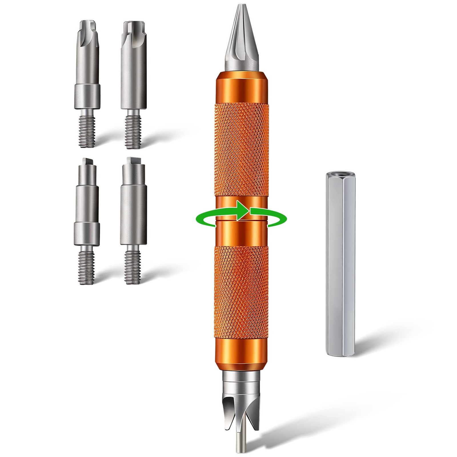 Multi Case Trimmer Reamer,Chamfer Deburring Tools for .17 to .45 Caliber