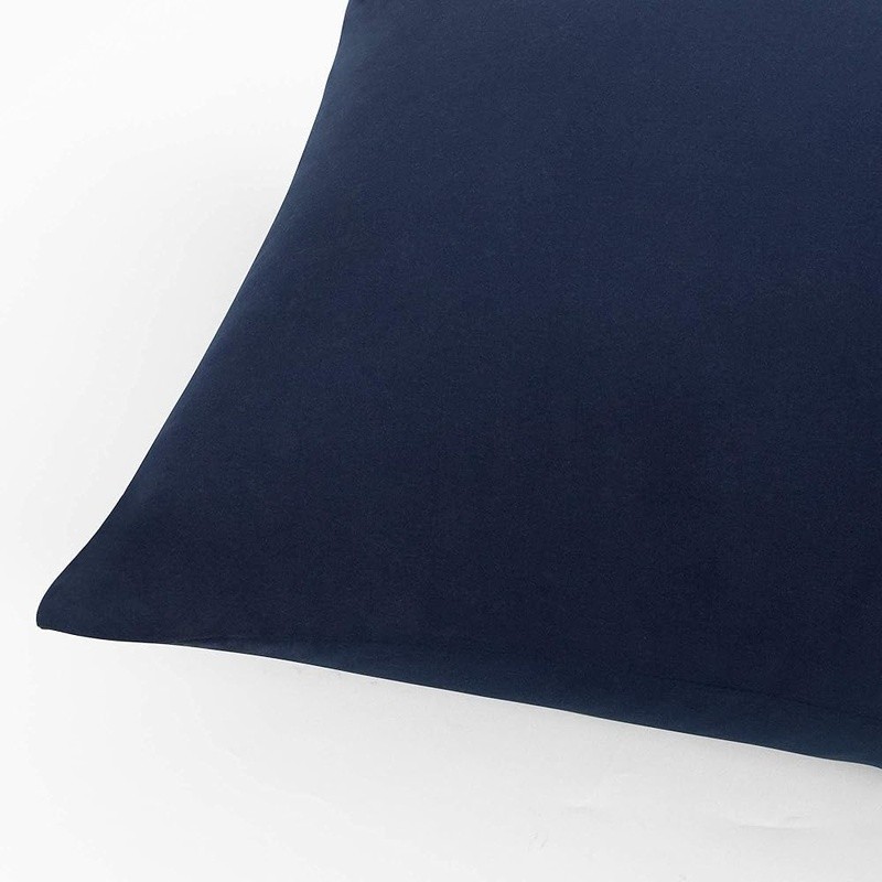 Microfiber King Pillowcases Soft Stain Resistant Envelope Closure 2 Pack New