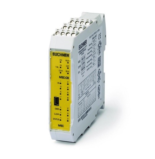 121289, Euchner, 8 single-channel /4 dual-channel inputs