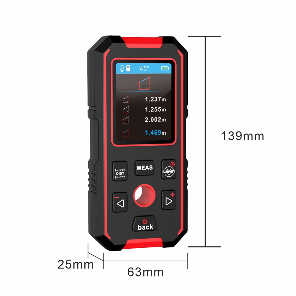 NF-518S Wall Scanner Stud Sensor Stud Detector Beam Detector Laser Rangefinder