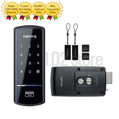 Samsung Jigbang SHS-1321 Smart Digital Door Lock Deadbolt English Manual