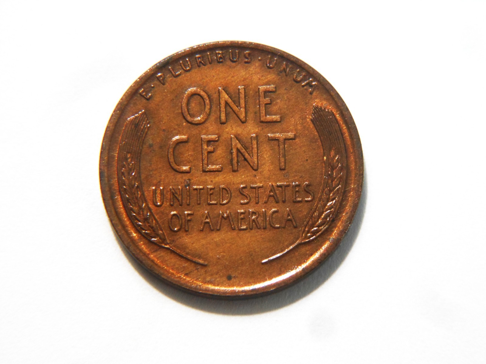 1920-P CH BU Lincoln Wheat Cent Struck Through Debris (or Lamination) Error