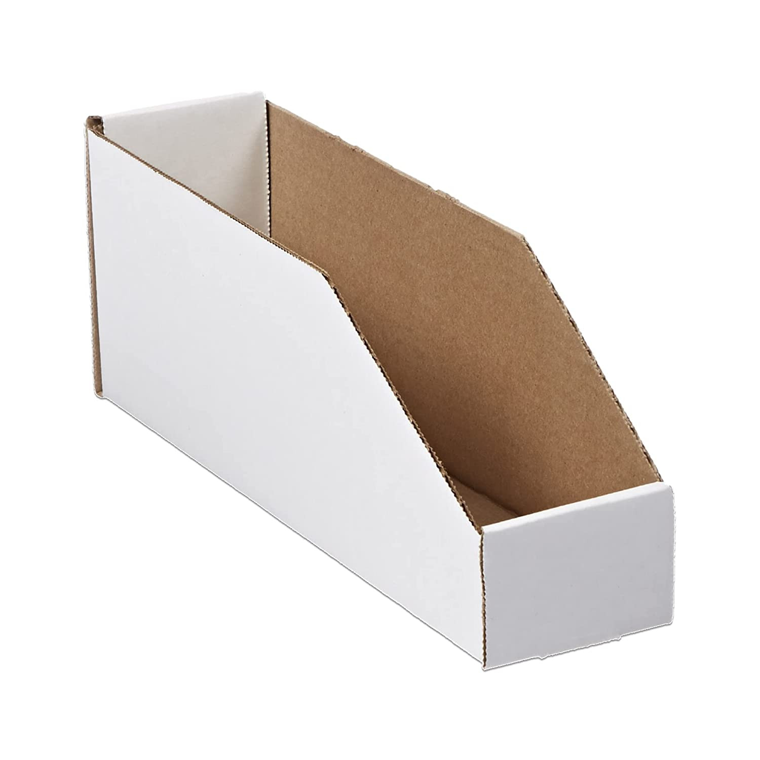 Staples Corrugated Storage Bins, 3” X 12” X 4.5” — 50/Pack