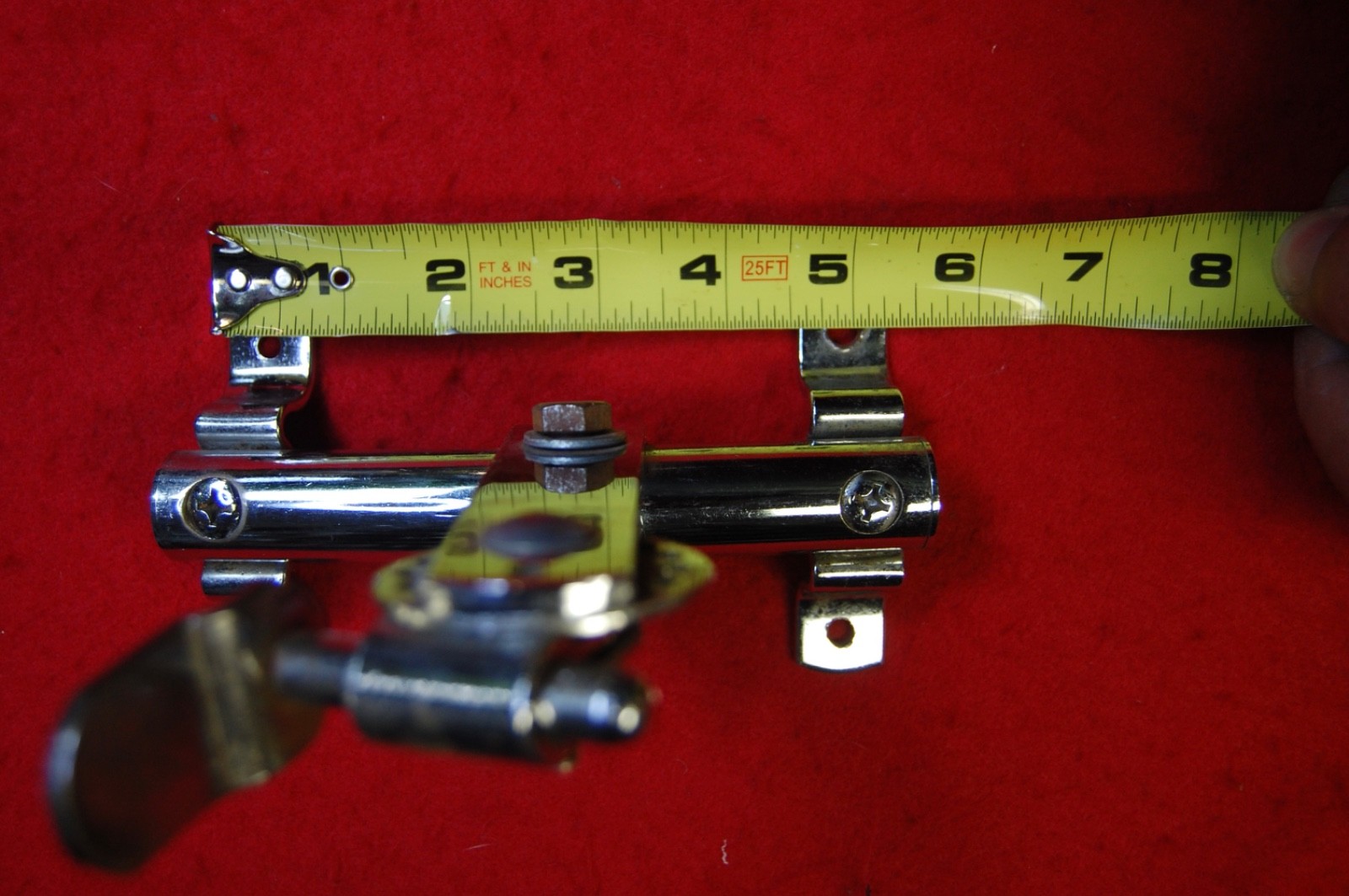 Chrome Ludwig Style Rail Consolette
