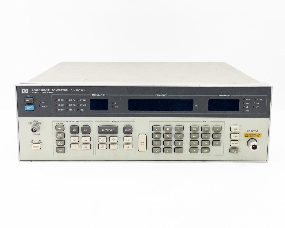 Hewlett Packard 8656B Signal Generator 0.1-990 MHz, Wide-Range RF Source