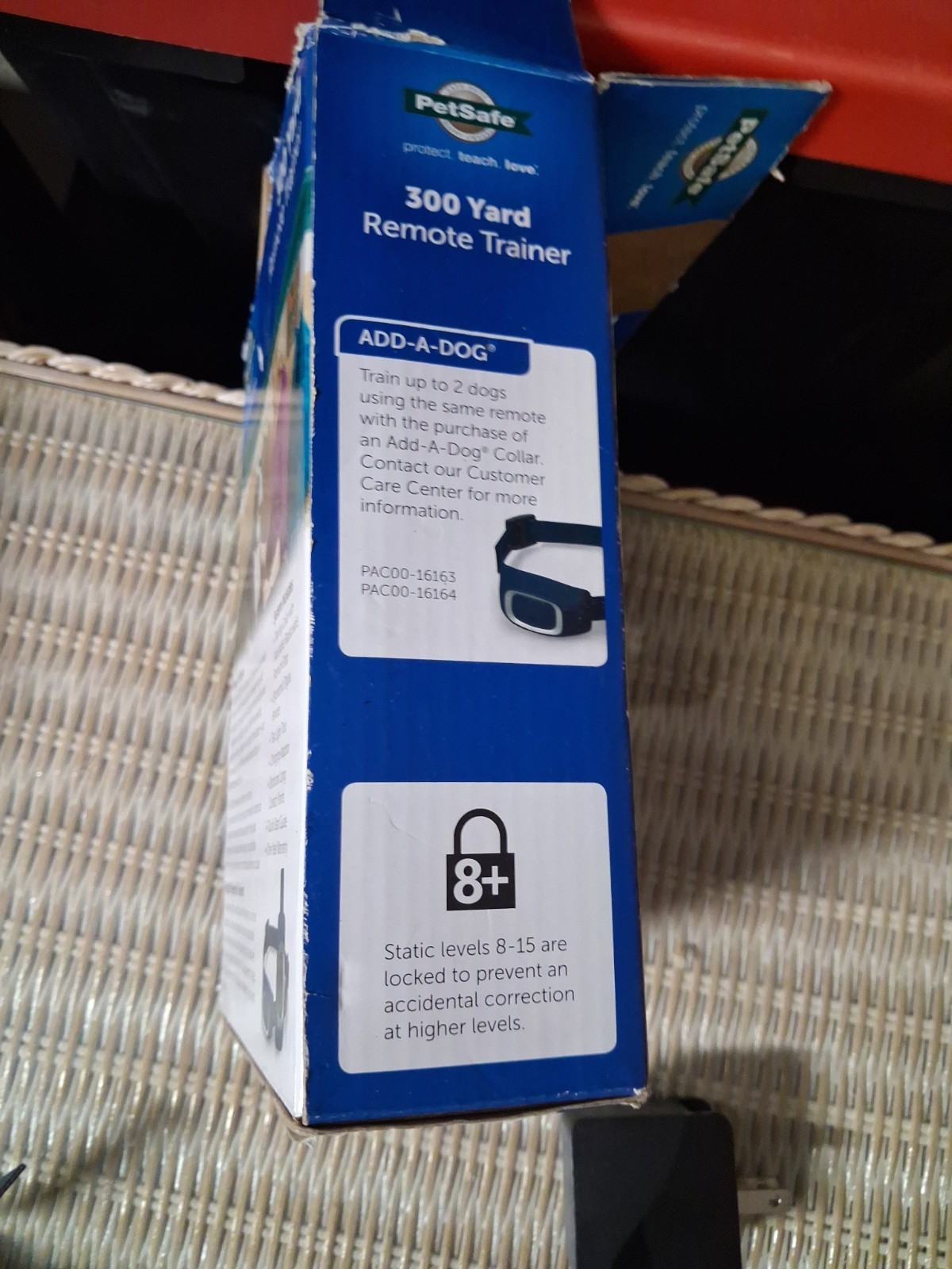 Petsafe Dog Collar Trainer RFA-571 Remote Control Amd Collar Used Once