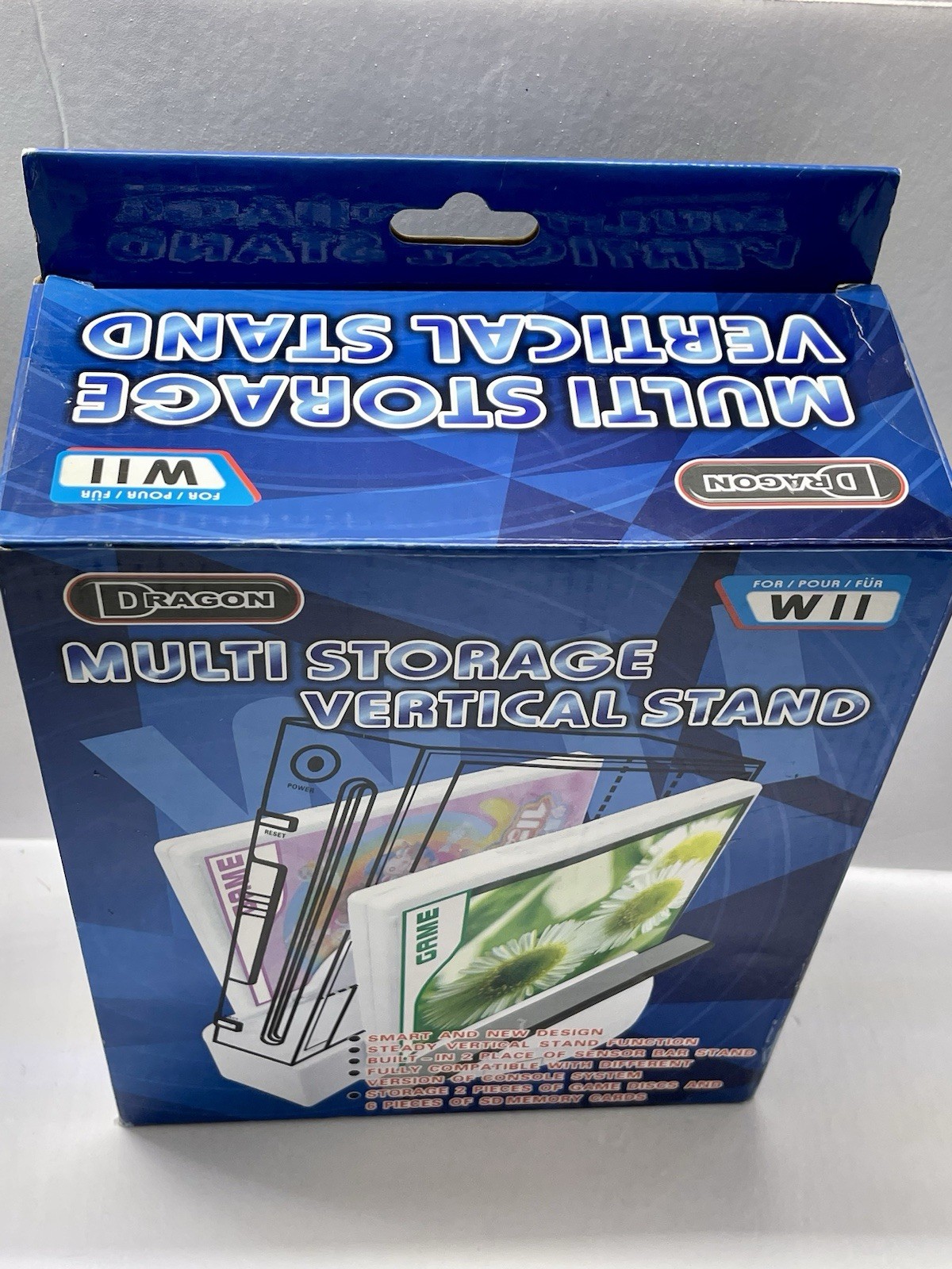 Nintendo Wii Multi Storage Vertical Stand. New! Fast Shipping!