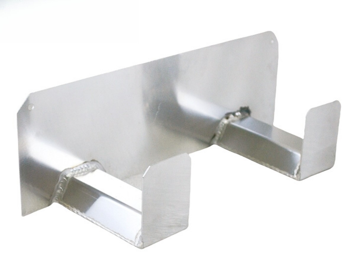 Aluminum Dual Storage Organizer Hanger for Motorcycle Bike Helmets
