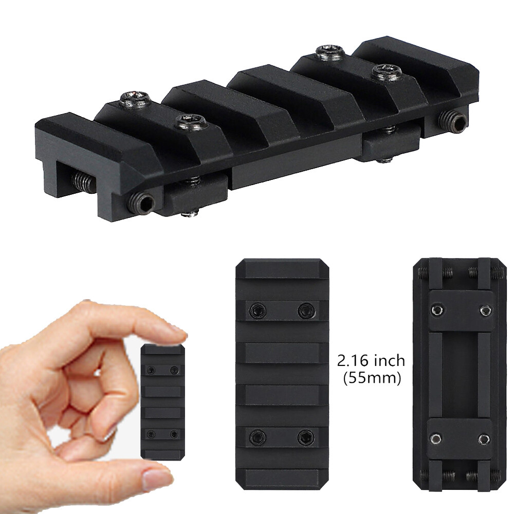 Hunting Rifle Shotgun Ventilated Rib Mounts For 20mm Picatinny Rail Scope Base