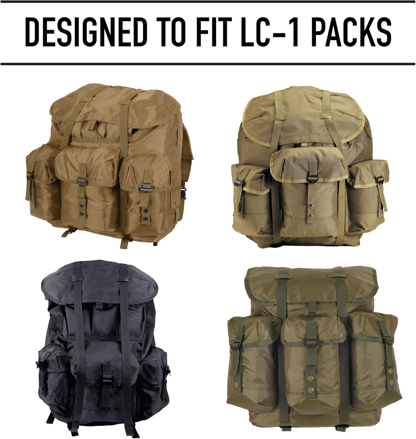 Alice Pack Frame with Attachments – Includes Padded Shoulder Straps and Kidney P