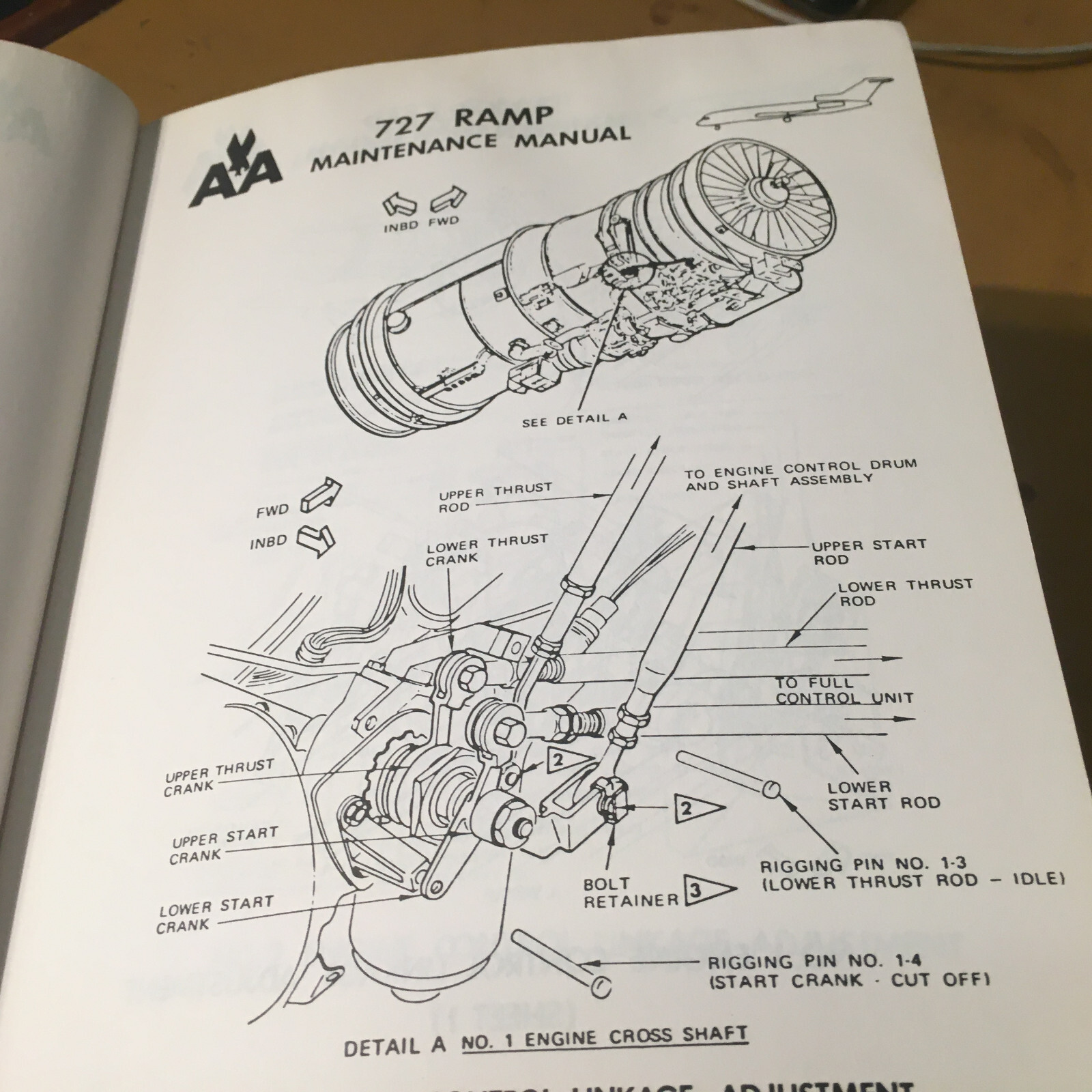Boeing 727 Ramp Maintenance Manual