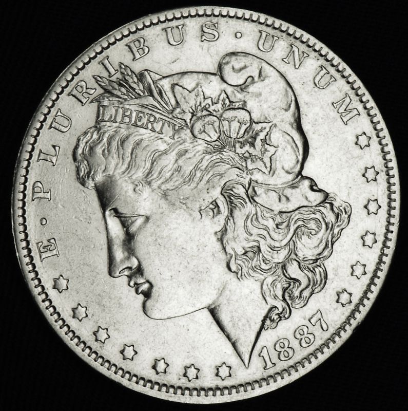 1887-o  Morgan Silver Dollar.    High Grade   (Inventory A)