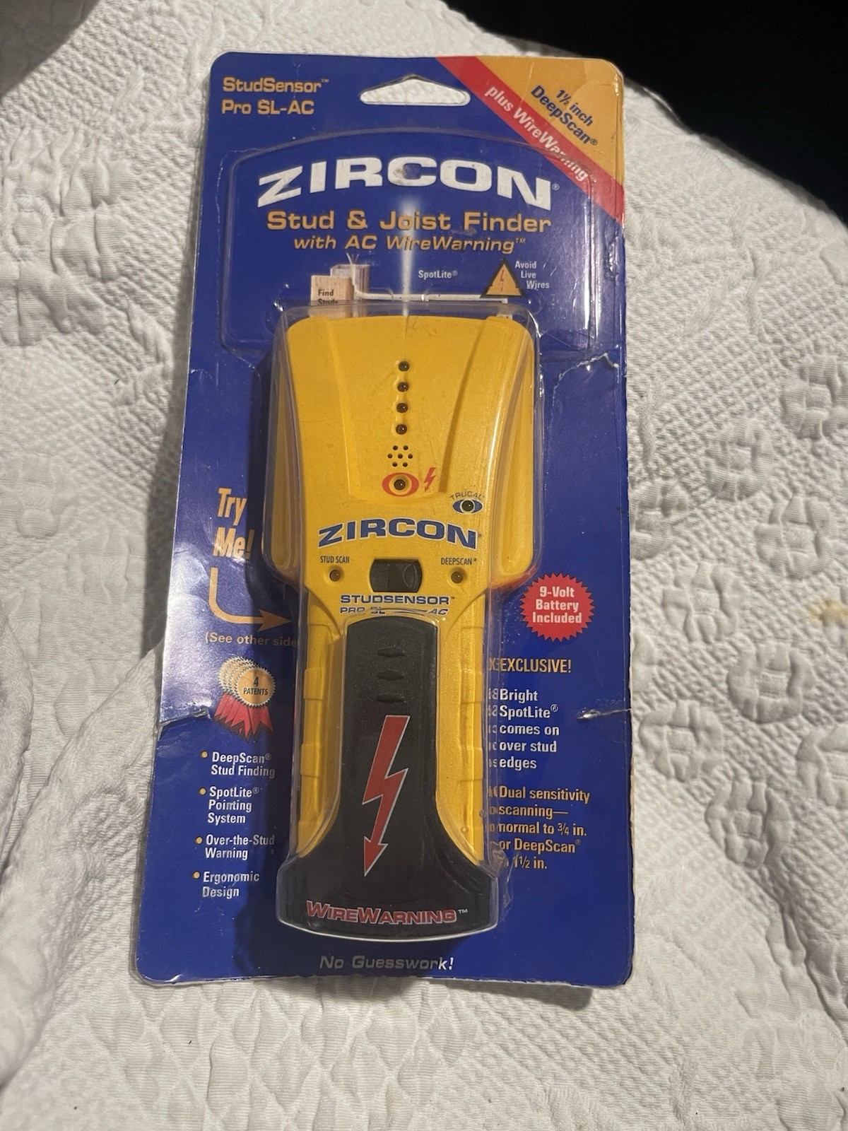 Zircon Stud & Joist Finder Pre Owned In Original Packaging