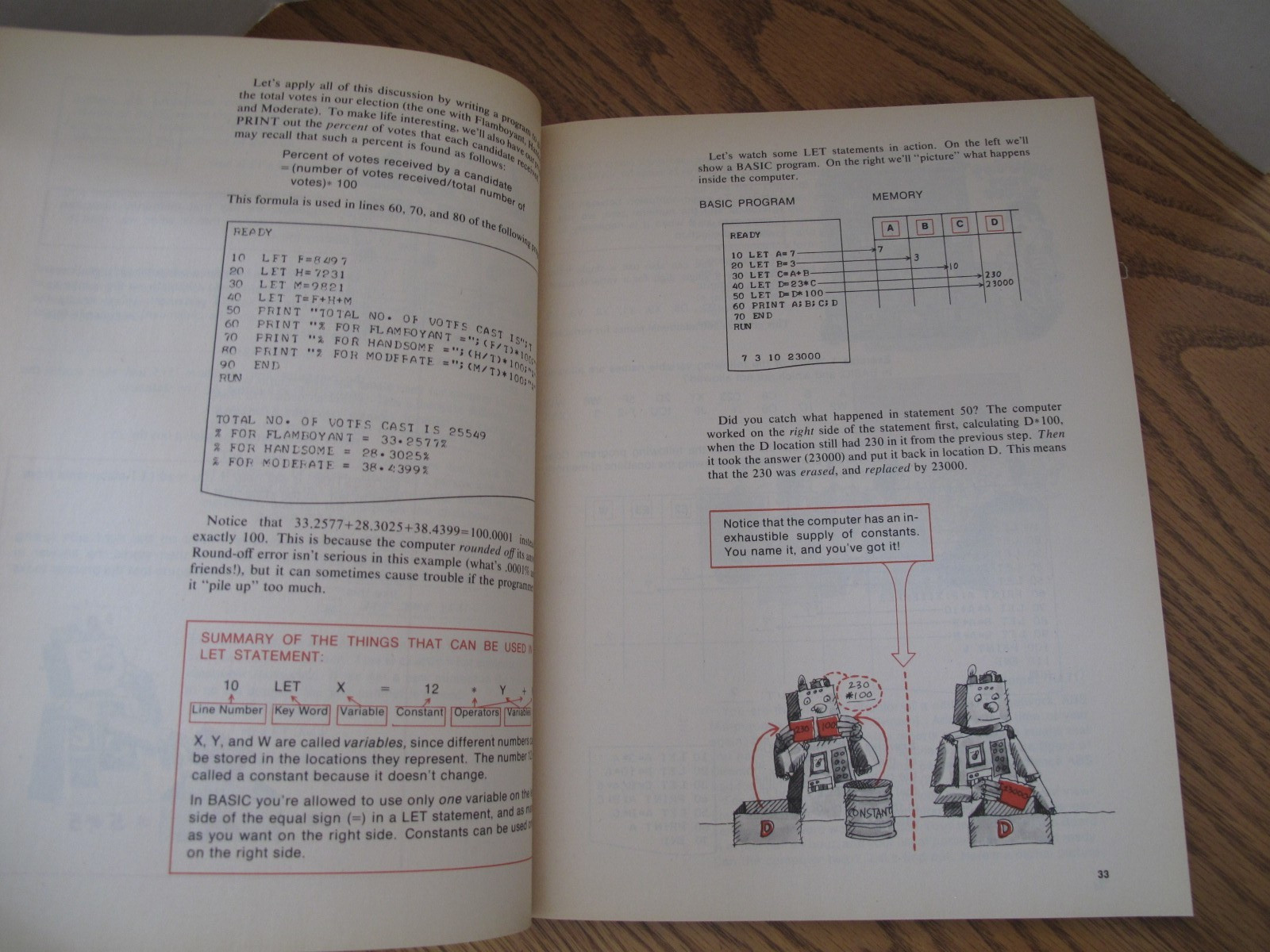 Vintage Radio Shack Computer Programming Book Basic 1977