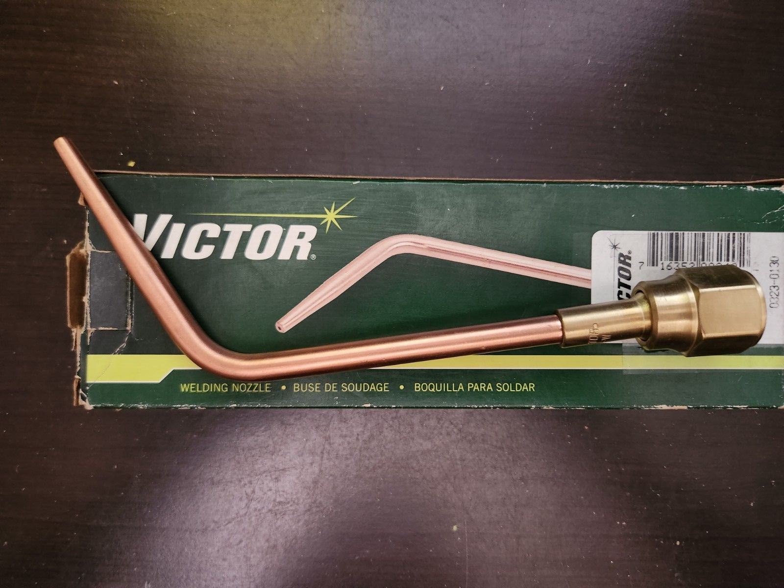 VICTOR 0323-0130 WELDING TIP 4-W, Qty.1