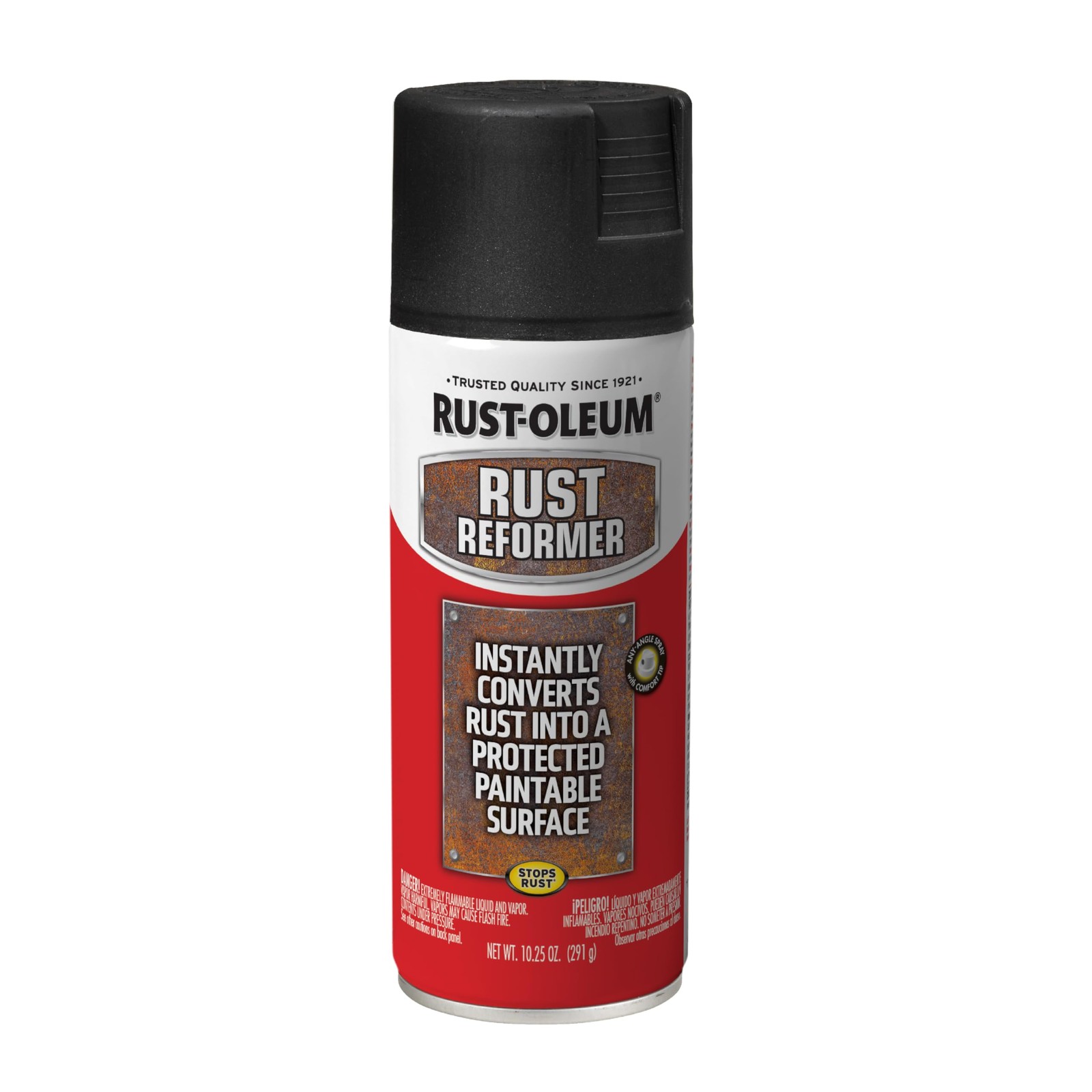 Rust-Oleum 248658 Stops Rust Reformer Spray 10.25 Ounce (Pack of 1), Black