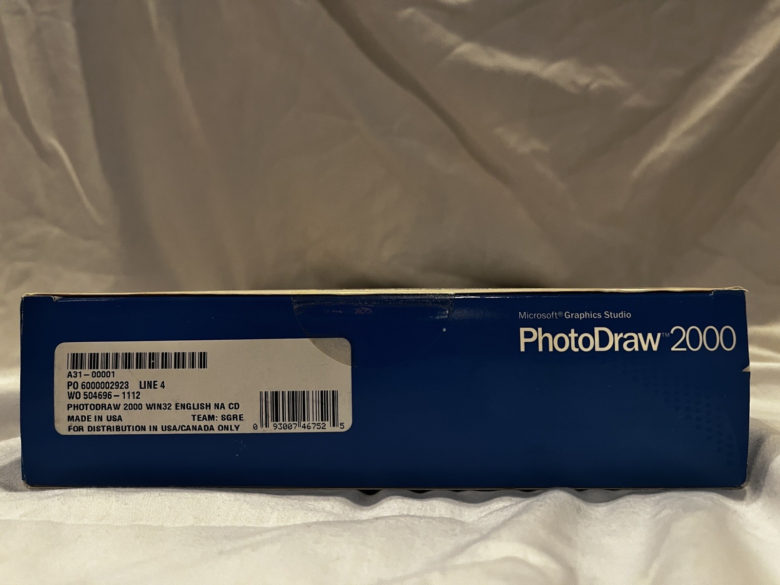 Sealed Microsoft PhotoDraw 2000 V1 Rare Charity Edition Unarchived Extra Program