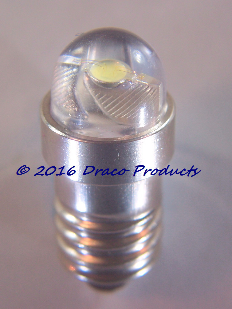 0.5W - LED Upgrade E10 Bulb boost dc/dc for (1 to 6) Cell Flashlight 0.15A,1-9V