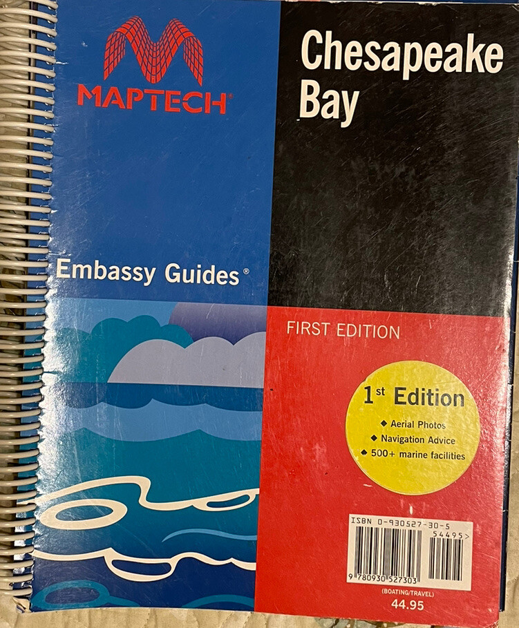 Maptech Chesapeake Bay Embassy Boating Guide