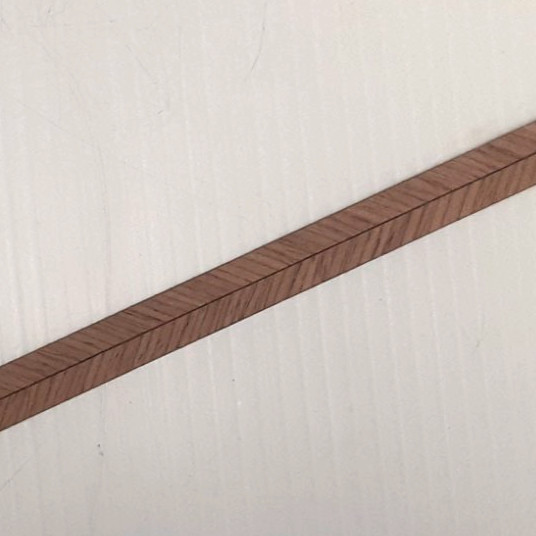 1/2"w Paper Backed Veneer Inlay Banding, #HBN500, VENEER WOODWORKING REQUIRED