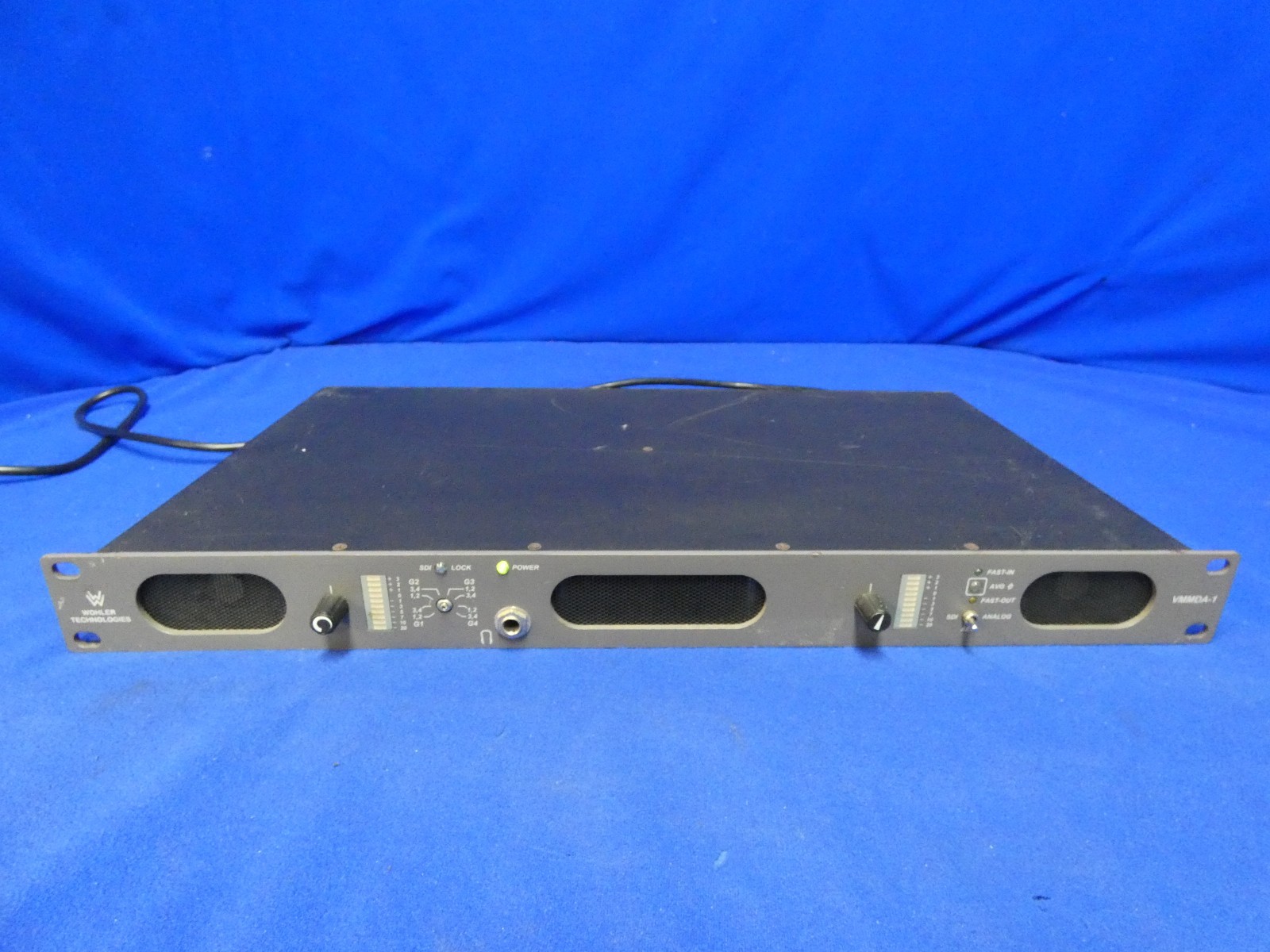 Wohler VMMDA-1 2-Channel HD/SD-SDI, AES, and Digital/Analog Audio Monitoring