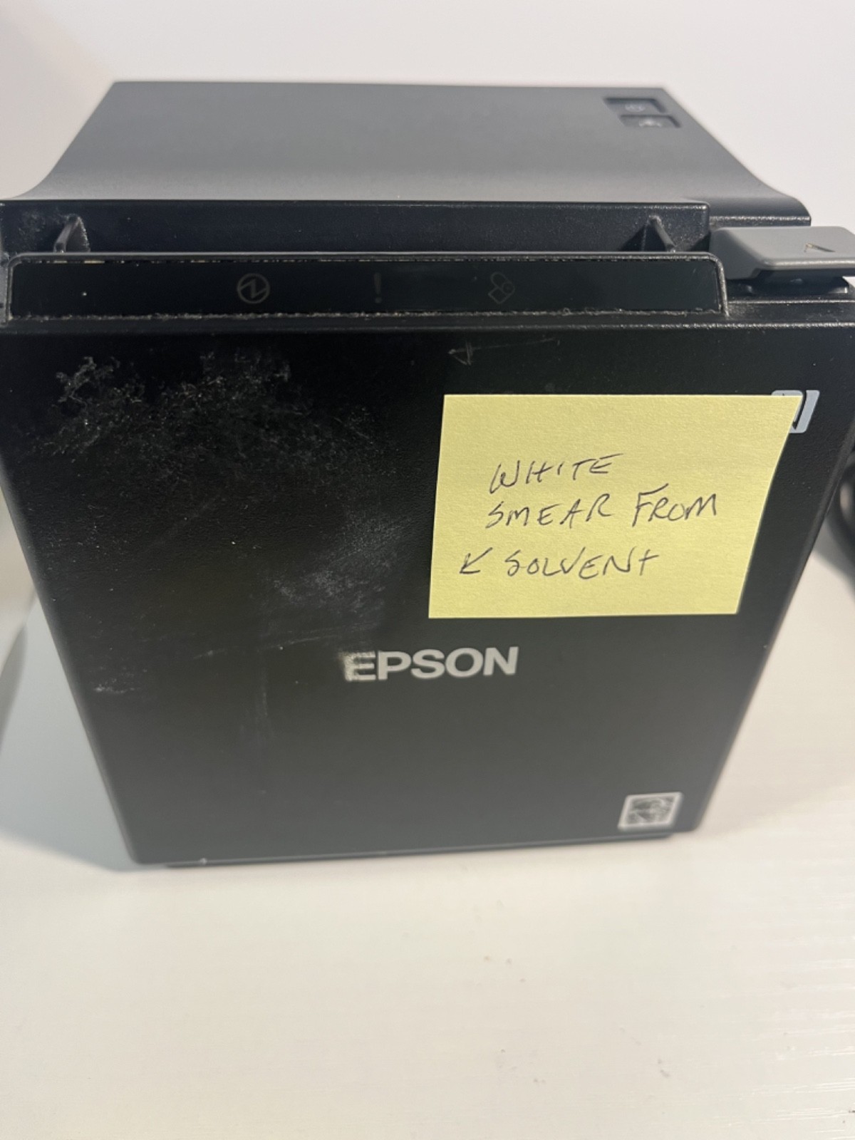 EPSON TMm30ii BLUETOOTH LAN Printer + Power Supply TESTED #a9998