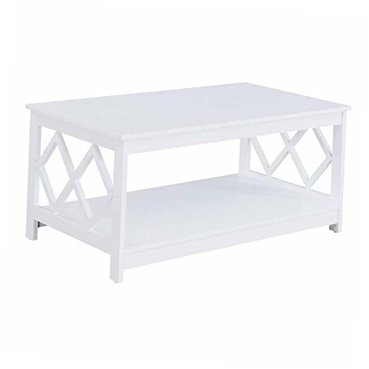 Diamond Coffee Table White