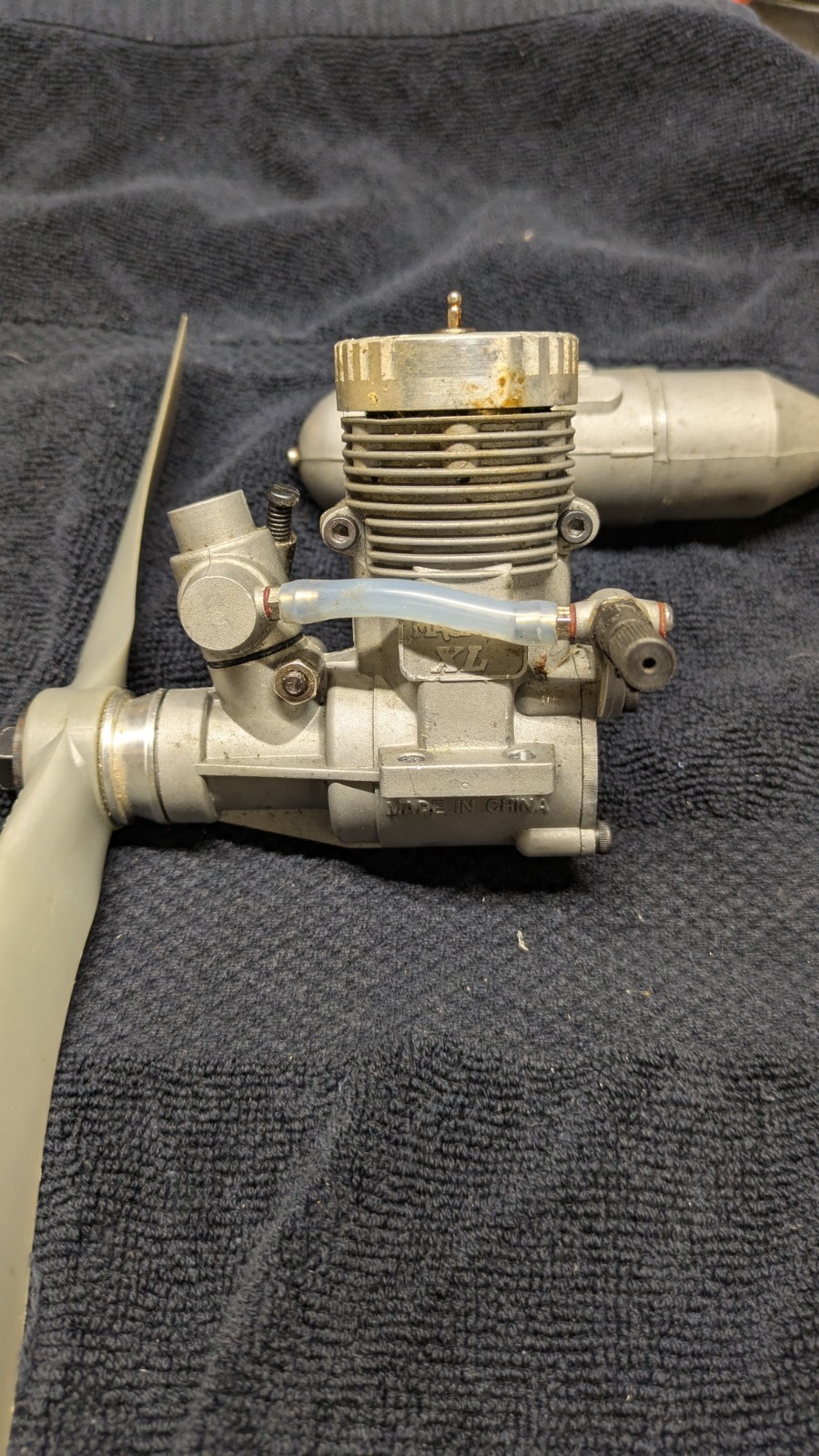 Magnum XL 40A Model Engine ABC ~ RC Airplane Glow Nitro Motor With Muffler R/C