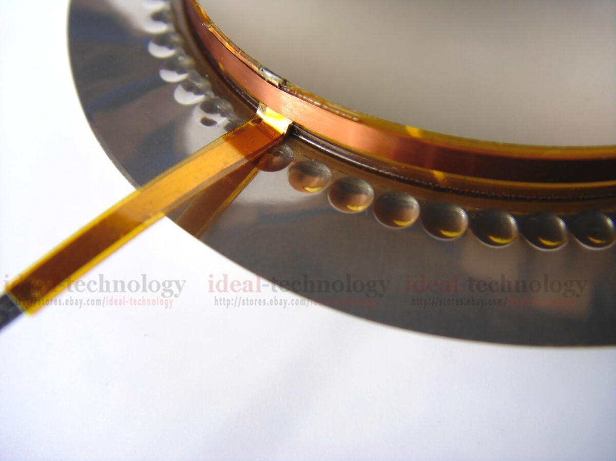 2x Replacement Diaphragm Repair Kit For VC 44.4mm 1.75 inch 8 ohm Driver