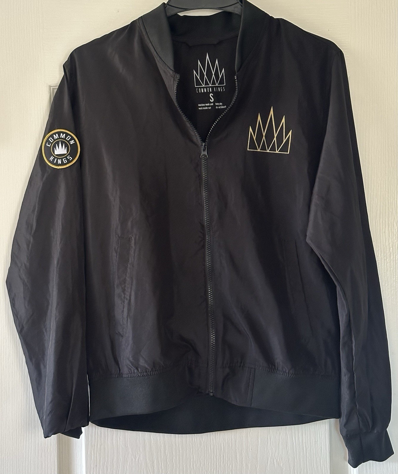 Common Kings Band Adult Small Black Light Weight Jacket