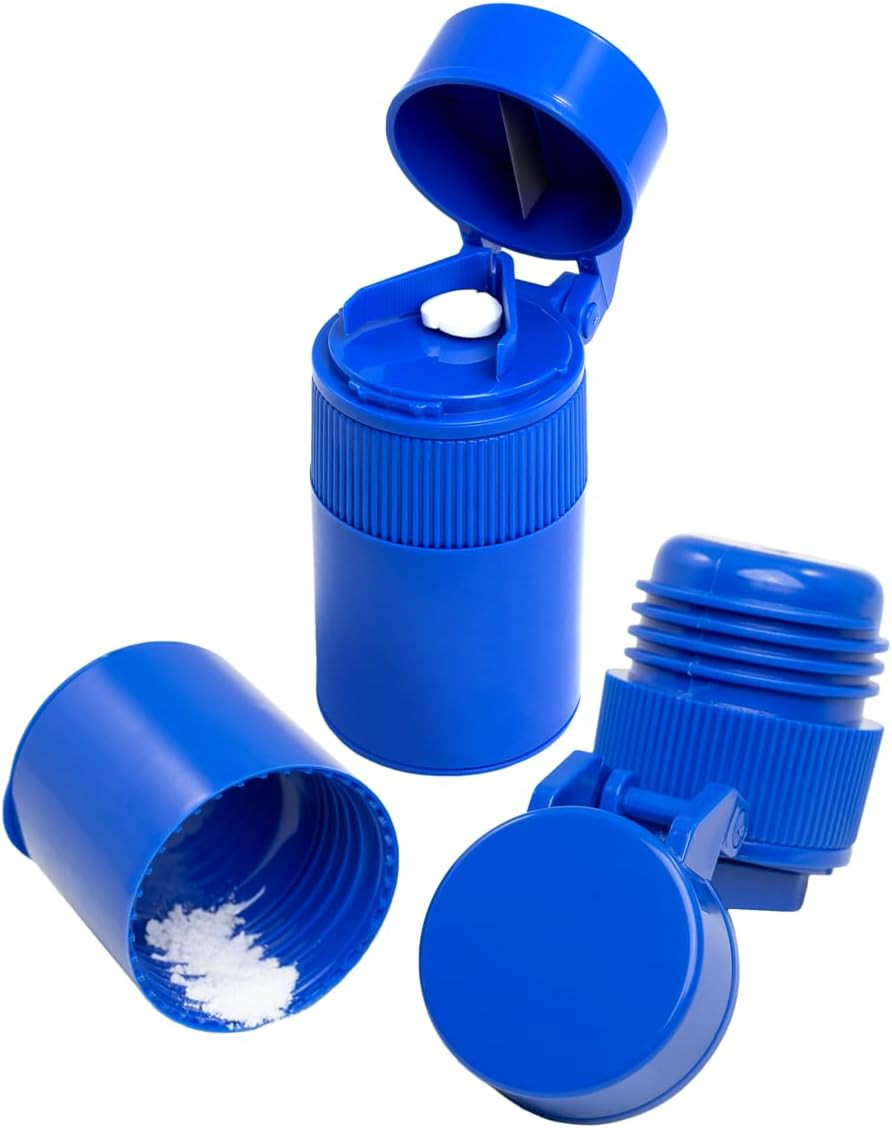 3 Compartment Pill Crusher, Cutter and Grinder, Daily Usage, Safely Cut Pills, V